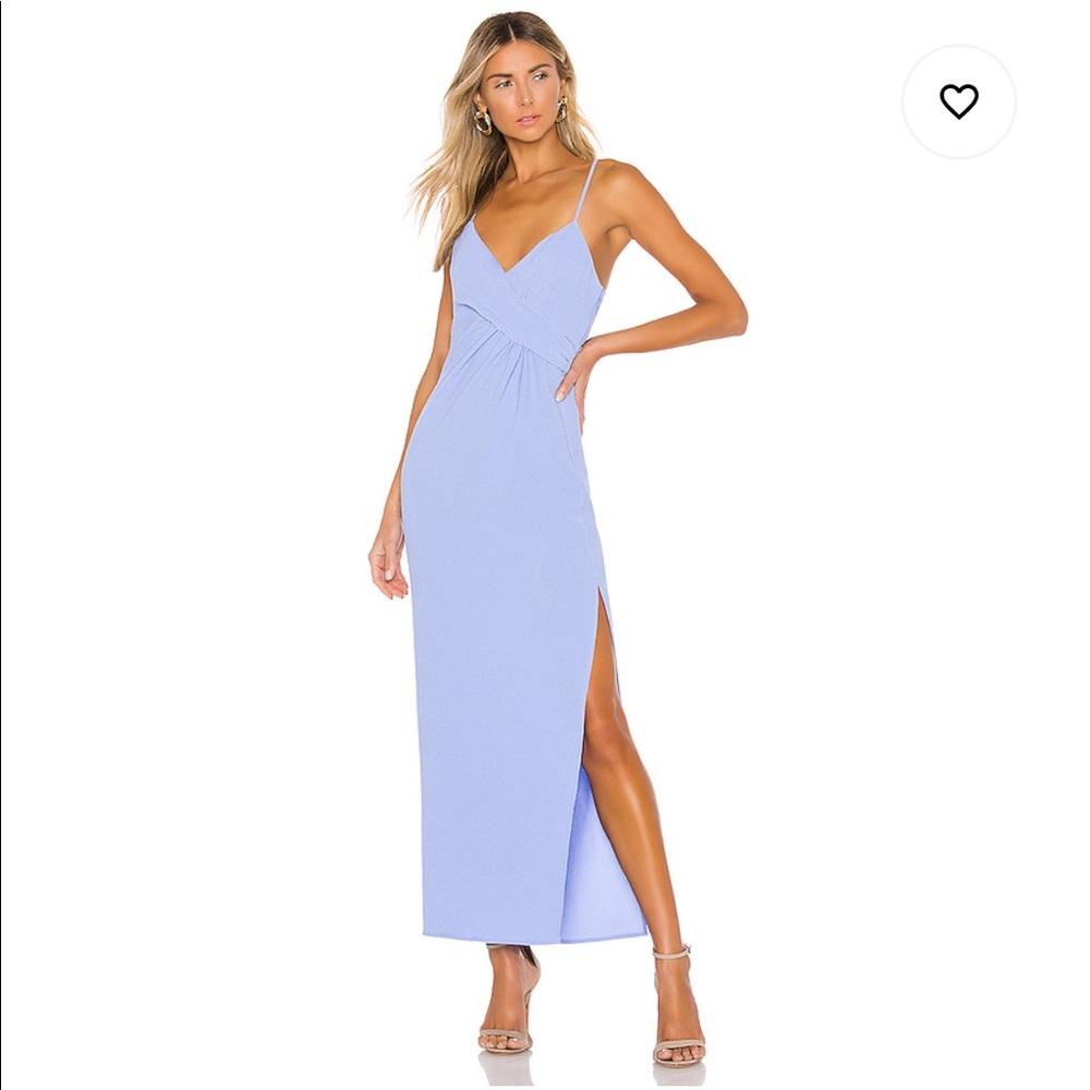 NBD Saanvi Gown in Periwinkle Blue XXS